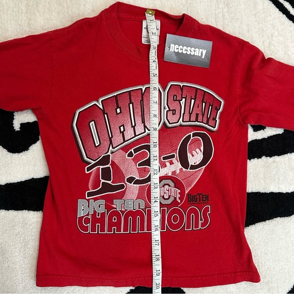 Vintage 2002 Ohio State Buckeyes Football Big Ten Champs Graphic Long Sleeve - Picture 6 of 8